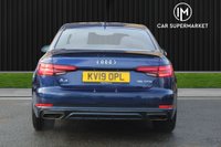 USED 2019 19 AUDI A4 2.0 TFSI 35 Black Edition Saloon 4dr Petrol S Tronic Euro 6 (s/s) (150 ps) 