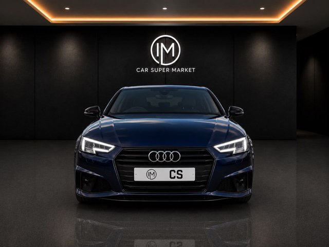 View our Audi A4 2.0 TFSI 35 Black Edition Saloon 4dr Petrol S Tronic Euro 6 (s/s) (150 ps)