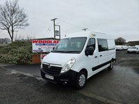 USED 2020 69 VAUXHALL MOVANO 2.3CDTI F3500 MWB MESS UNIT ULEZ FREE ZONE NO VAT 