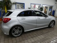 USED 2016 66 MERCEDES-BENZ A-CLASS 2.1 A200d AMG Line Hatchback 5dr Diesel 7G-DCT Euro 6 (s/s) (136 ps) &pound;20 ROAD TAX REAR VIEW CAMERA CRUISE CONTROL PARKING SENSORS 2 OWNERS SERVICE HISTORY