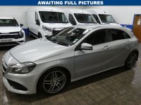 USED 2016 66 MERCEDES-BENZ A-CLASS 2.1 A200d AMG Line Hatchback 5dr Diesel 7G-DCT Euro 6 (s/s) (136 ps) &pound;20 ROAD TAX REAR VIEW CAMERA CRUISE CONTROL PARKING SENSORS 2 OWNERS SERVICE HISTORY