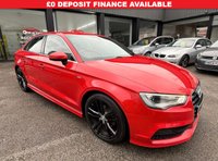 USED 2015 02 AUDI A3 1.4 TFSI CoD S line Saloon 4dr Petrol Manual Euro 6 (s/s) (150 ps) Sporty S Line with Advanced Tech
