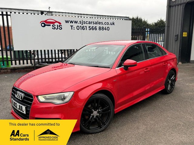 2015 AUDI A3 1.4 TFSI CoD S line Saloon 4dr Petrol Manual Euro 6 (s/s) (150 ps)