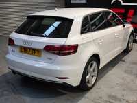 USED 2017 67 AUDI A3 1.0 TFSI Sport Sportback 5dr Petrol Manual Euro 6 (s/s) (116 ps) Audi A3