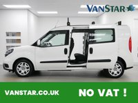 USED 2022 22 FIAT DOBLO 1.6 M/JET 105 BHP L2 LONG TECNICO 5 SEATER CREWCAB ( NO VAT ) 5 SEATER | AIR CON | L2 LONG | NO VAT !
