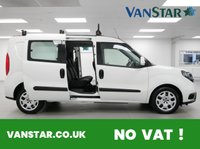 USED 2022 22 FIAT DOBLO 1.6 M/JET 105 BHP L2 LONG TECNICO 5 SEATER CREWCAB ( NO VAT ) 5 SEATER | AIR CON | L2 LONG | NO VAT !