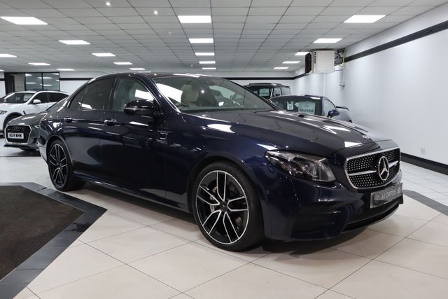 View our Mercedes-Benz E-Class 3.0 E53 BiTurbo GPF MHEV EQ Boost AMG (Premium Plus) Saloon 4dr Petrol SpdS TCT 4MATIC+ Euro 6 (s/s) (457 ps)