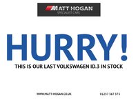 USED 2020 70 VOLKSWAGEN ID.3 Pro Performance 58kWh 1ST Edition Hatchback 5dr Electric Auto (204 ps) Great Condition, Low Mileage, Good Range, Warranty