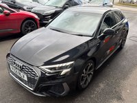 USED 2021 21 AUDI A3 1.5 TFSI 35 S line Sportback 5dr Petrol S Tronic Euro 6 (s/s) (150 ps) 
