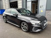 USED 2021 21 AUDI A3 1.5 TFSI 35 S line Sportback 5dr Petrol S Tronic Euro 6 (s/s) (150 ps) 