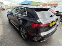 USED 2021 21 AUDI A3 1.5 TFSI 35 S line Sportback 5dr Petrol S Tronic Euro 6 (s/s) (150 ps) 