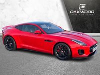 USED 2018 68 JAGUAR F-TYPE 2.0i GPF R-Dynamic Coupe 2dr Petrol Auto Euro 6 (s/s) (300 ps) 19'S ALLOYS + PANORAMIC ROOF + ONLY 30K MILES