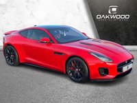 USED 2018 68 JAGUAR F-TYPE 2.0i GPF R-Dynamic Coupe 2dr Petrol Auto Euro 6 (s/s) (300 ps) 19'S ALLOYS + PANORAMIC ROOF + ONLY 30K MILES