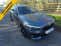 USED 2018 18 BMW 1 SERIES 2.0 120d M Sport Shadow Edition Hatchback 5dr Diesel Manual Euro 6 (s/s) (190 ps) PDC - Park Distance Control - Rear