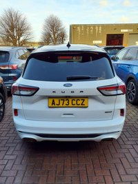 USED 2024 73 FORD KUGA 2.5h Duratec Black Package Edition SUV 5dr Petrol Hybrid CVT Euro 6 (s/s) (190 ps) GEMUINE MILEAGE BLACK PACKAGE 6 MONTHS WARRANTY