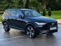 USED 2022 22 VOLVO XC90 2.0 B5 MHEV R-Design Pro SUV 5dr Petrol Hybrid Auto 4WD Euro 6 (s/s) (250 ps) STUNNING CAR-FULL VOLVO HISTORY