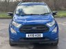 USED 2019 19 FORD ECOSPORT 1.0T EcoBoost GPF ST-Line SUV 5dr Petrol Manual Euro 6 (s/s) (125 ps) SERVICE HISTORY