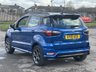 USED 2019 19 FORD ECOSPORT 1.0T EcoBoost GPF ST-Line SUV 5dr Petrol Manual Euro 6 (s/s) (125 ps) SERVICE HISTORY
