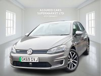 USED 2019 69 VOLKSWAGEN E-GOLF 35.8kWh e-Golf Hatchback 5dr Electric Auto (136 ps) Auto_Electric_Sat Nav_Sensors_Ulez