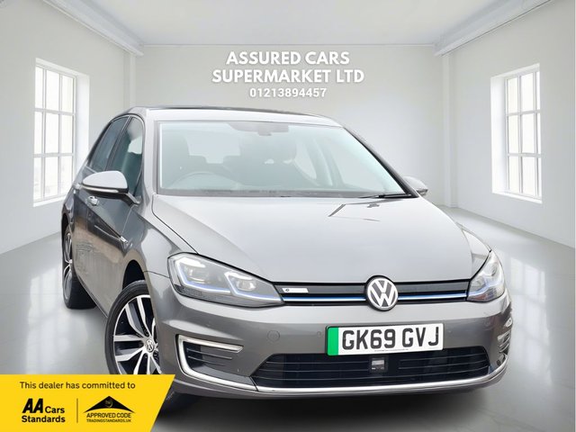 View our Volkswagen E-Golf range