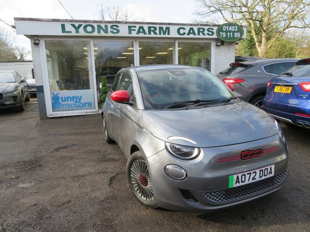 2022 72 Fiat 500e 42kWh RED Hatchback 3dr Electric Automatic (118 ps)