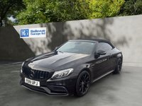 USED 2018 18 MERCEDES-BENZ C-CLASS 4.0 C63 V8 BiTurbo AMG (Premium) Cabriolet 2dr Petrol SpdS MCT Euro 6 (s/s) (476 ps) &pound;200 TO SECURE - DELIVERY AVAILABLE