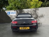 USED 2018 18 MERCEDES-BENZ C-CLASS 4.0 C63 V8 BiTurbo AMG (Premium) Cabriolet 2dr Petrol SpdS MCT Euro 6 (s/s) (476 ps) &pound;200 TO SECURE - DELIVERY AVAILABLE
