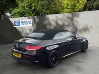 USED 2018 18 MERCEDES-BENZ C-CLASS 4.0 C63 V8 BiTurbo AMG (Premium) Cabriolet 2dr Petrol SpdS MCT Euro 6 (s/s) (476 ps) &pound;200 TO SECURE - DELIVERY AVAILABLE