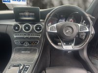 USED 2018 18 MERCEDES-BENZ C-CLASS 4.0 C63 V8 BiTurbo AMG (Premium) Cabriolet 2dr Petrol SpdS MCT Euro 6 (s/s) (476 ps) &pound;200 TO SECURE - DELIVERY AVAILABLE