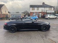 USED 2018 18 MERCEDES-BENZ C-CLASS 4.0 C63 V8 BiTurbo AMG (Premium) Cabriolet 2dr Petrol SpdS MCT Euro 6 (s/s) (476 ps) &pound;200 TO SECURE - DELIVERY AVAILABLE