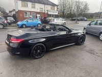 USED 2018 18 MERCEDES-BENZ C-CLASS 4.0 C63 V8 BiTurbo AMG (Premium) Cabriolet 2dr Petrol SpdS MCT Euro 6 (s/s) (476 ps) &pound;200 TO SECURE - DELIVERY AVAILABLE