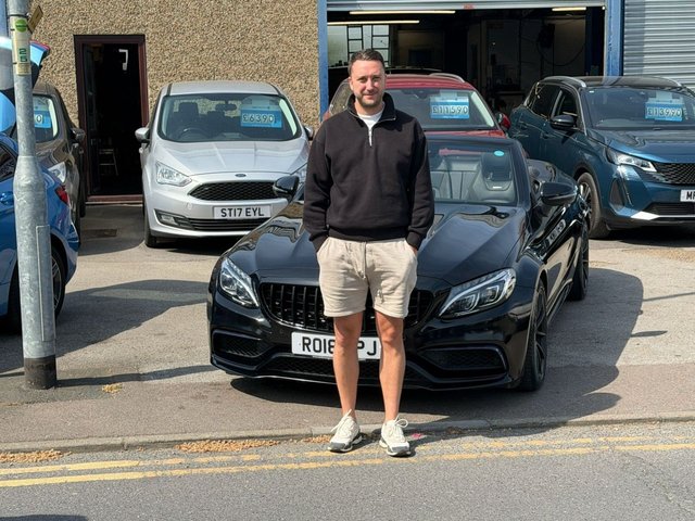 2018 18 Mercedes-Benz C-Class 4.0 C63 V8 BiTurbo AMG (Premium) Cabriolet 2dr Petrol SpdS MCT Euro 6 (s/s) (476 ps)