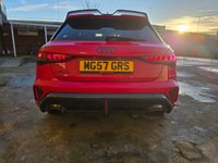 USED 2025 25 AUDI RS3 2.5 TFSI Carbon Black Sportback 5dr Petrol S Tronic quattro Euro 6 (s/s) (400 ps) Paint Protection