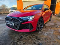 USED 2025 25 AUDI RS3 2.5 TFSI Carbon Black Sportback 5dr Petrol S Tronic quattro Euro 6 (s/s) (400 ps) Paint Protection