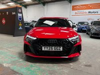 USED 2025 25 AUDI RS3 2.5 TFSI Carbon Black Sportback 5dr Petrol S Tronic quattro Euro 6 (s/s) (400 ps) Paint Protection