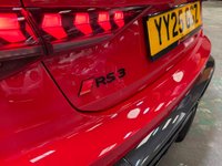 USED 2025 25 AUDI RS3 2.5 TFSI Carbon Black Sportback 5dr Petrol S Tronic quattro Euro 6 (s/s) (400 ps) Paint Protection
