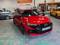 USED 2025 25 AUDI RS3 2.5 TFSI Carbon Black Sportback 5dr Petrol S Tronic quattro Euro 6 (s/s) (400 ps) Paint Protection