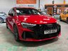 USED 2025 25 AUDI RS3 2.5 TFSI Carbon Black Sportback 5dr Petrol S Tronic quattro Euro 6 (s/s) (400 ps) Paint Protection