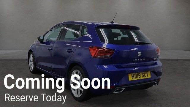 2019 SEAT IBIZA 1.0 MPI FR Hatchback 5dr Petrol Manual Euro 6 (s/s) GPF (80 ps) - Photo 3