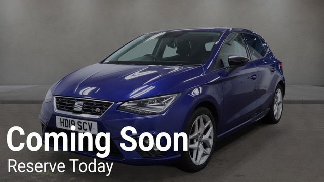 2019 SEAT IBIZA 1.0 MPI FR Hatchback 5dr Petrol Manual Euro 6 (s/s) GPF (80 ps)