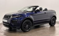 USED 2018 18 LAND ROVER RANGE ROVER EVOQUE 2.0 TD4 HSE Dynamic Convertible 2dr Diesel Auto 4WD Euro 6 (s/s) (180 ps) Striking Loire Blue 2.0 TD4 High specification 4wd Euro 6 Hosting many factory options