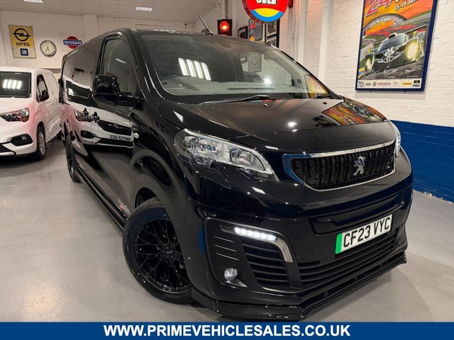 View our Peugeot E-Expert e 1000 75kWh Asphalt Premium + PVSsportline Auto LWB (7kW Charger)