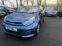 USED 2015 15 KIA RIO 1.25 2 Hatchback 5dr Petrol Manual Euro 6 (84 bhp) FANTASTIC SPEC AND LOW MILES