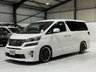 USED 2013 13 TOYOTA VELLFIRE 2.4 240Z PETROL AUTOMATIC 7 SEATER ULEZ 5DR FRESH IMPORT + FRESH IMPORT + PEARL PAINT +GRADE 3.5 + KIT+WHEELS
