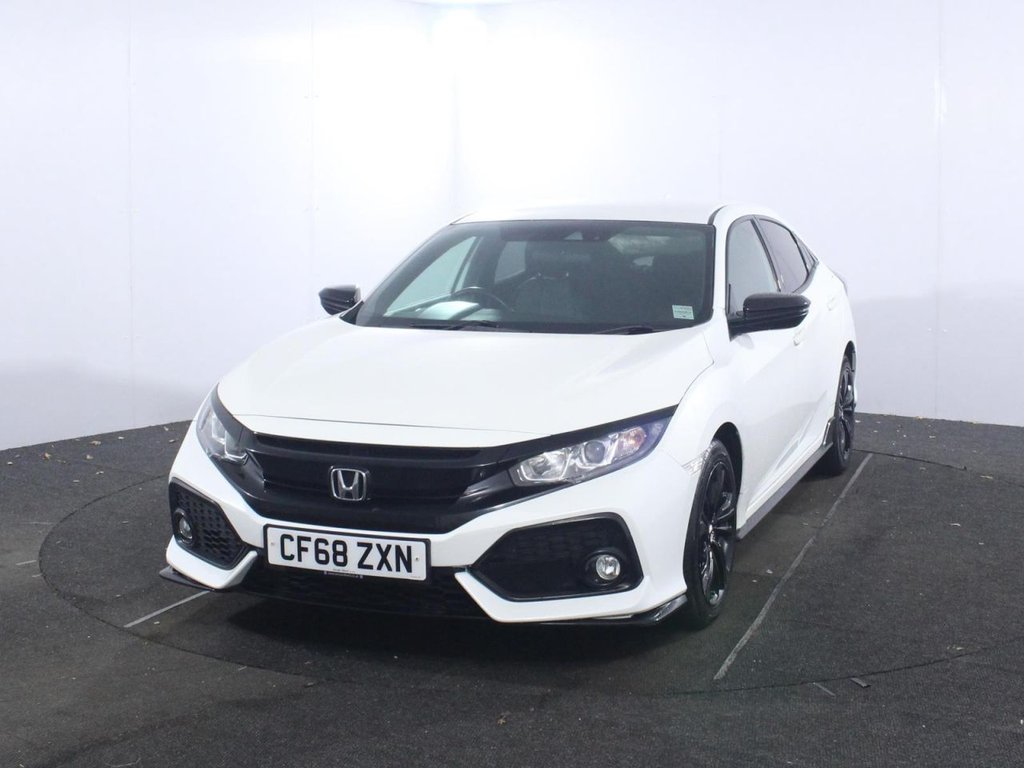 USED 2019 68 HONDA CIVIC 1.0 VTEC Turbo Sport Line Hatchback 5dr Petrol Manual Euro 6 (s/s) (126 ps) ADAPTIVE CRUISE - CARPLAY