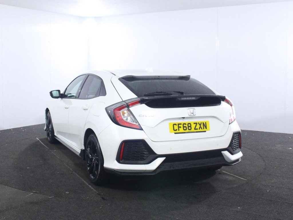 USED 2019 68 HONDA CIVIC 1.0 VTEC Turbo Sport Line Hatchback 5dr Petrol Manual Euro 6 (s/s) (126 ps) ADAPTIVE CRUISE - CARPLAY