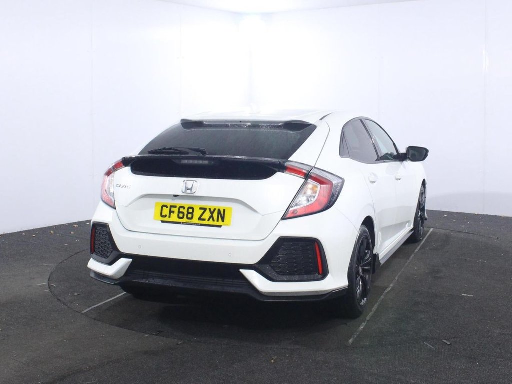 USED 2019 68 HONDA CIVIC 1.0 VTEC Turbo Sport Line Hatchback 5dr Petrol Manual Euro 6 (s/s) (126 ps) ADAPTIVE CRUISE - CARPLAY