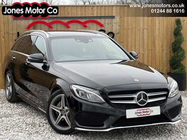 View our Mercedes-Benz C-Class 2.1 C220d AMG Line (Premium Plus) Estate 5dr Diesel G-Tronic+ Euro 6 (s/s) (170 ps)
