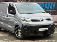USED 2022 72 CITROEN DISPATCH 2.0 BLUE E-HDi 1400 ENTERPRISE PRO M PANEL VAN 6DR DESIEL EAT8 AUTOMATIC FWD 2 EURO 6 (S/S) (145 PS) NAV NO VAT - 1 DIRECT COMPANY OWNER FROM NEW - FULL CITROEN MAIN DEALER SERVICE HISTORY - HPI CHECK ALL CLEAR - ULEZ / LEZ / CAZ COMPLIANT - STUNNING METALLIC GREY COLOUR - EURO 6 - 3 SEATER - TOUCH SCREEN - CARPLAY - ANDRIOD AUTO - PARK ASSIST - CRUISE CONTROL - AUTO LIGHTS - AUTO WIPERS - DAB - BLUETOOTH - PLY LINED - FINANCE AVAILABLE - ZERO DEPOSIT OFFERS - ALL VANS/CARS WELCOME IN PART-EXCHANGE, ANY AGE, ANY MILEAGE, ANY CONDITION