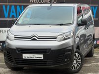 USED 2022 72 CITROEN DISPATCH 2.0 BLUE E-HDi 1400 ENTERPRISE PRO M PANEL VAN 6DR DESIEL EAT8 AUTOMATIC FWD 2 EURO 6 (S/S) (145 PS) NAV NO VAT - 1 DIRECT COMPANY OWNER FROM NEW - FULL CITROEN MAIN DEALER SERVICE HISTORY - HPI CHECK ALL CLEAR - ULEZ / LEZ / CAZ COMPLIANT - STUNNING METALLIC GREY COLOUR - EURO 6 - 3 SEATER - TOUCH SCREEN - CARPLAY - ANDRIOD AUTO - PARK ASSIST - CRUISE CONTROL - AUTO LIGHTS - AUTO WIPERS - DAB - BLUETOOTH - PLY LINED - FINANCE AVAILABLE - ZERO DEPOSIT OFFERS - ALL VANS/CARS WELCOME IN PART-EXCHANGE, ANY AGE, ANY MILEAGE, ANY CONDITION